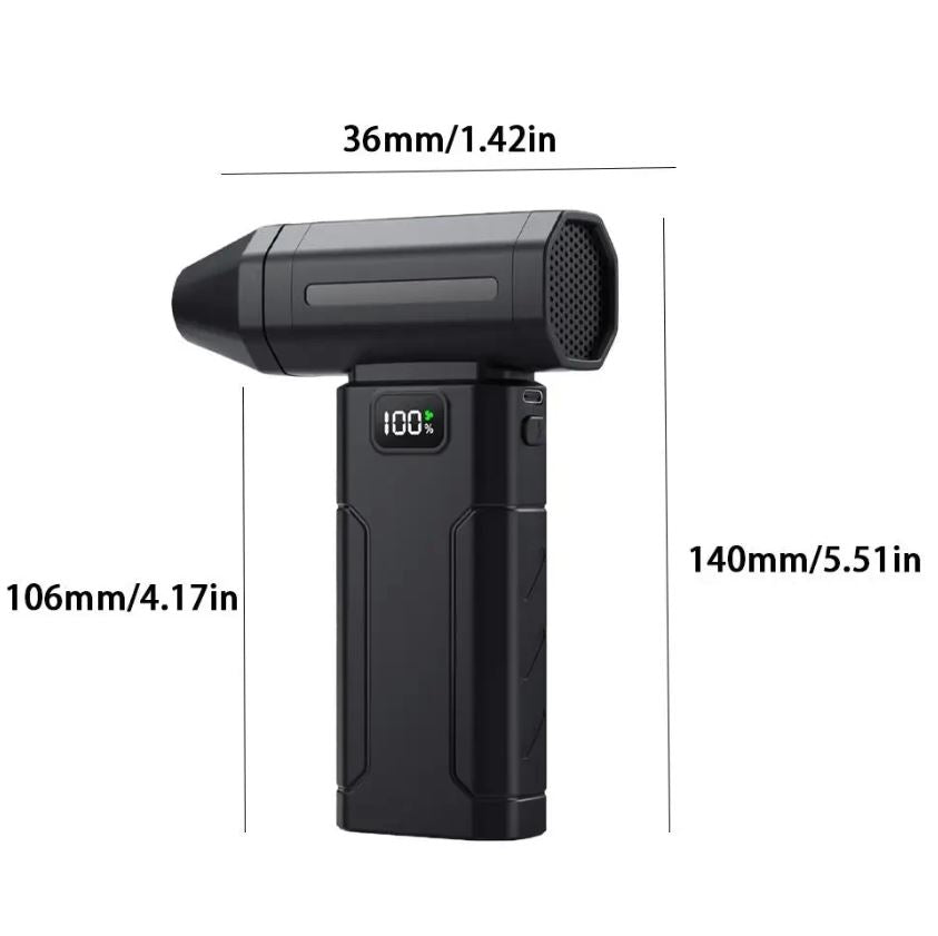 X8 Turbo Jet Fan Portable Electric Air Blower Mini Vacuum