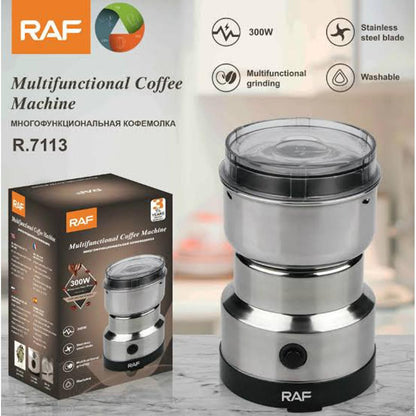 RAF R-7113 4 Blades Electric Coffee and Spices Grinder
