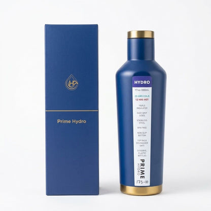 Prime Hydro Triple Insulated Stainless Steel Water Bottle