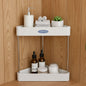2-Layer Corner Storage Rack Bathroom Kitchen Organizer