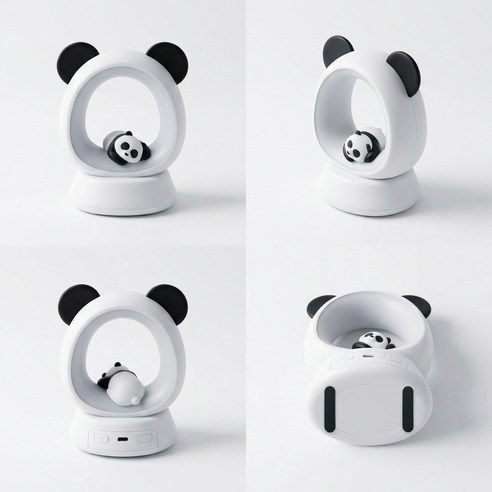 Panda Night Light Rechargeable Three-Level Soft Glow