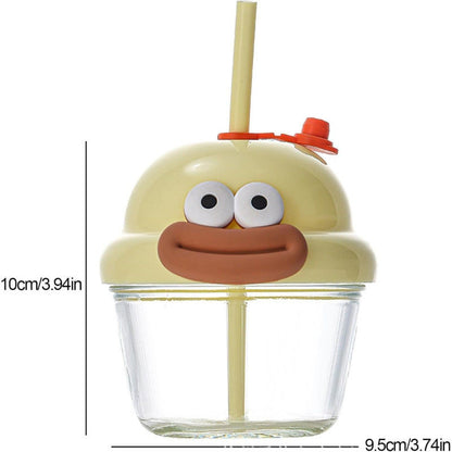 Mini Sipper Funny Face Mug 210ml Cute Drinking Cup