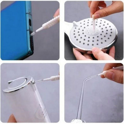 10 Pcs Shower Cleaning Brush Set Anti-Clogging Small Brush
