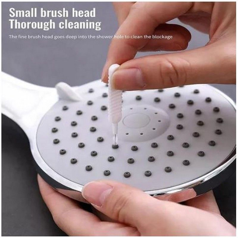 10 Pcs Shower Cleaning Brush Set Anti-Clogging Small Brush
