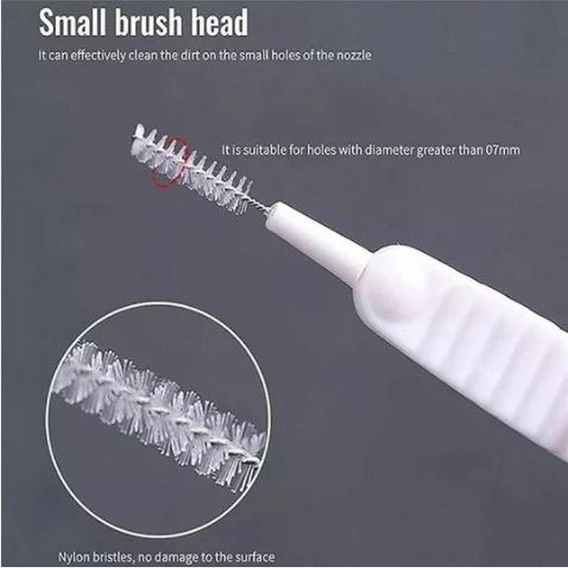 10 Pcs Shower Cleaning Brush Set Anti-Clogging Small Brush