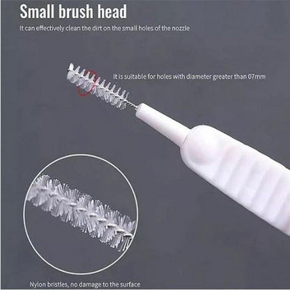 10 Pcs Shower Cleaning Brush Set Anti-Clogging Small Brush