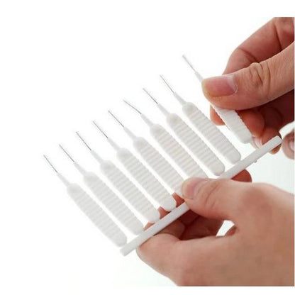 10 Pcs Shower Cleaning Brush Set Anti-Clogging Small Brush