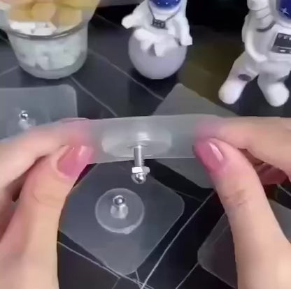 Heavy-Duty Self-Adhesive Screw Stickers