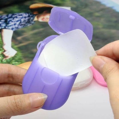 Portable Mini Travel Paper Soap Sheets (8 box)