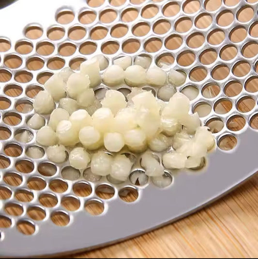 Stainless Steel Rocker Garlic Press