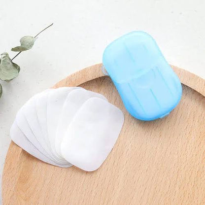 Portable Mini Travel Paper Soap Sheets (8 box)