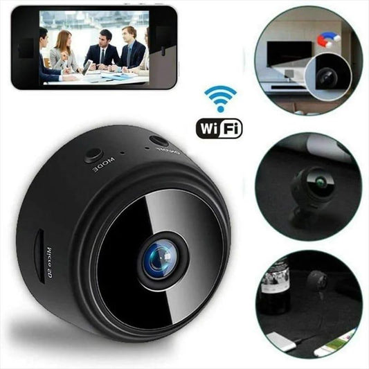 A9 Mini WiFi HD Spy Camera - Wireless Home Security with Night Vision