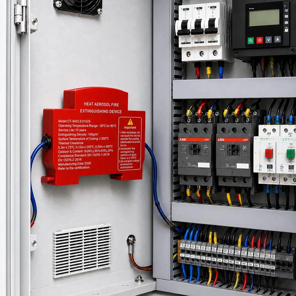 Heat Aerosol Fire Extinguishing Device