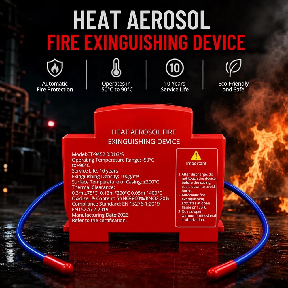 Heat Aerosol Fire Extinguishing Device