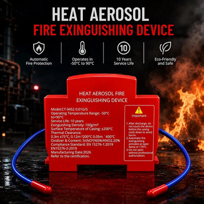 Heat Aerosol Fire Extinguishing Device