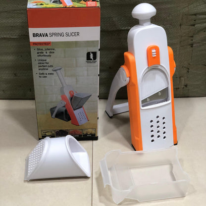 Brava Spring Slicer - Professional Multi-Functional Vegetable & Fruit Cutter
