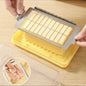 Stainless Steel Butter Slicer and Keeper with Lid